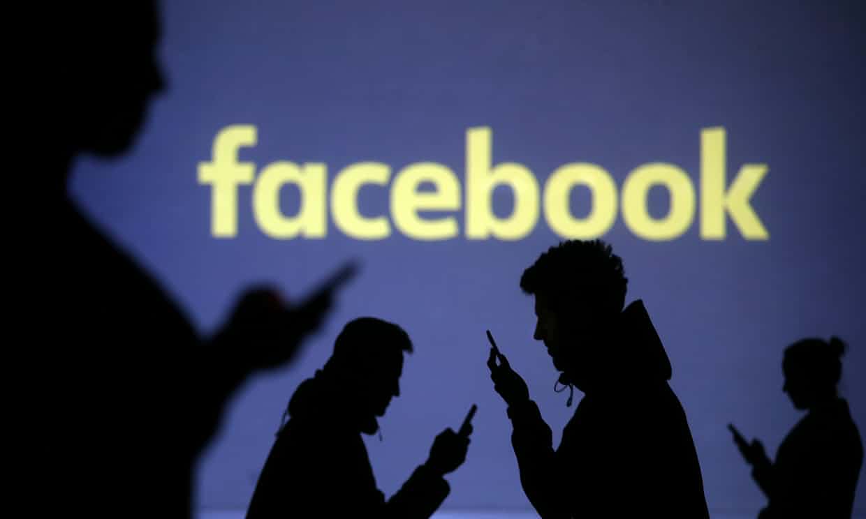 Cubeyou was using Facebook quizzes to collect data on users. Photograph: Dado Ruvic/Reuters