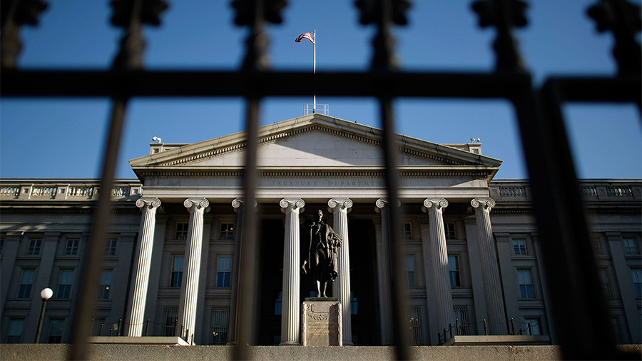 The U.S. Treasury Department building © Chip Somodevilla / Getty Images North America