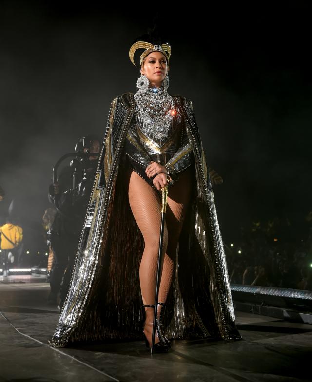 Beyoncé at the 2018 Coachella Valley Music & Arts Festival. (Photo: Larry Busacca/Getty Images)