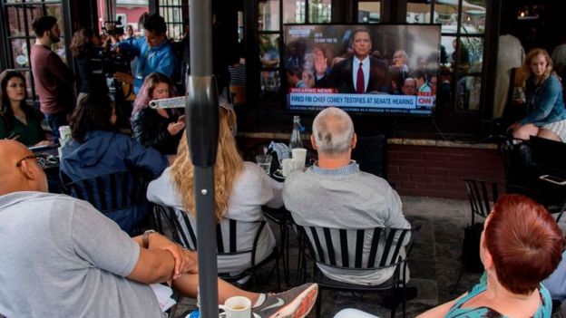 GETTY IMAGES / Comey created a stir when he testified to Congress last year