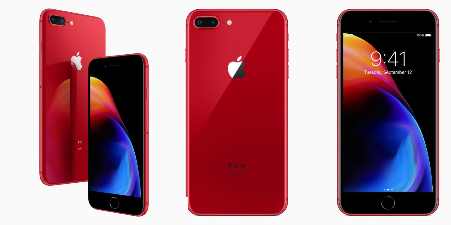 Apple announces special edition (PRODUCT)RED iPhone 8 and 8 Plus, order from tomorrow