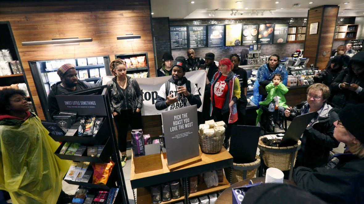 Starbucks to shut 8,000 U.S. outlets for bias training after protests