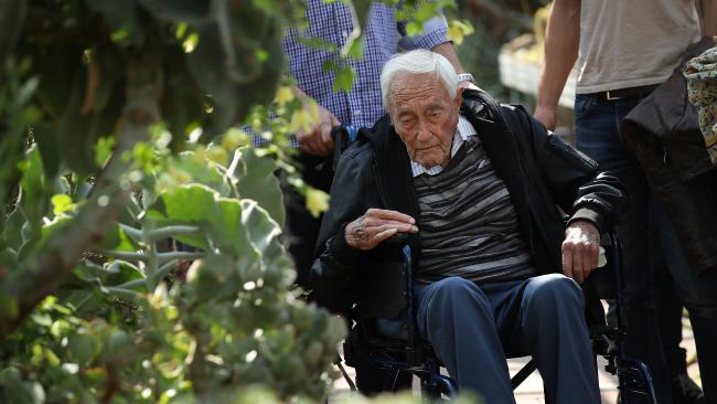 Australian botanist and academic David Goodall will end his life today. Picture: Sean GallupSource:Getty Images