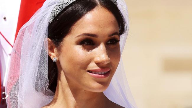 Meghan Markle’s wedding dress was too “plain and boring” for many royal watchers. Picture: AFP /Chris JacksonSource:AFP