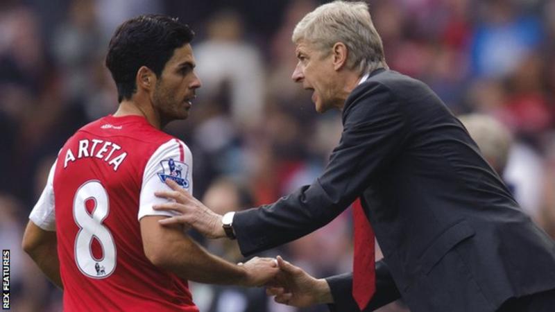 Mikel Arteta joined Arsene Wenger's Arsenal from Everton in 2011 and retired in 2016