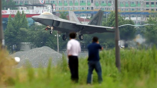 AFP / Joint military drills between the US and South Korea have angered the North