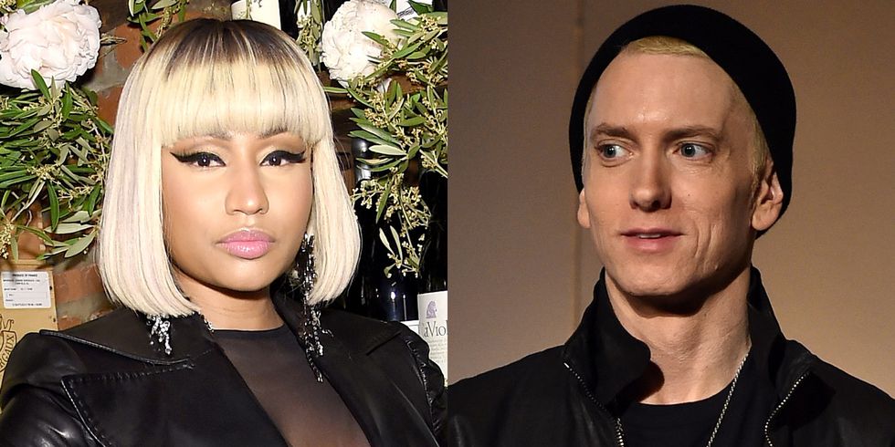 Nicki Minaj Says She's Dating Eminem