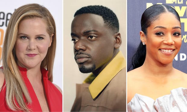 Amy Schumer, Daniel Kaluuya and Tiffany Haddish. Photograph: various