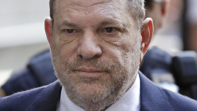 Harvey Weinstein arrives to court in New York. Picture: APSource:AP