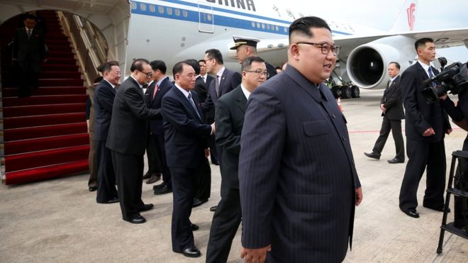 SINGAPORE/MOCI / Kim Jong-un arrived ahead of US President Donald Trump