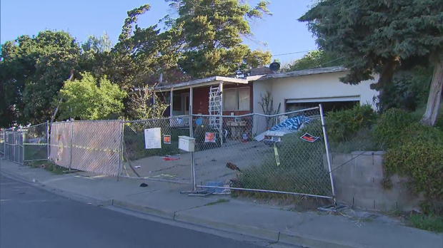 Realtor Larry Gallegos says this rundown house sold for over $1 million. CBS NEWS