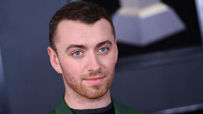 Sam Smith arrives for the 60th Grammy Awards. Picture: AFP/Angela WeissSource:AFP
