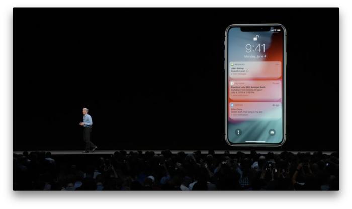 Apple Notifications will finally be grouped in iOS 12.