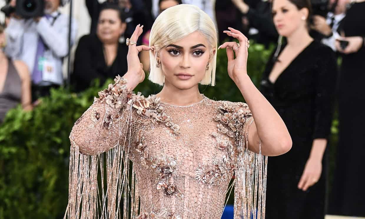 Kylie Jenner at the Met Gala in 2017. Photograph: James Gourley/BEI/Rex/Shutterstock