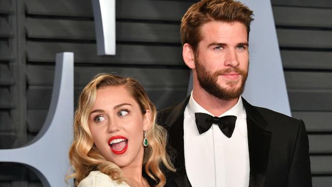 Are Miley Cyrus and Liam Hemsworth splitting up? Picture: Dia DipasupilSource:AFP