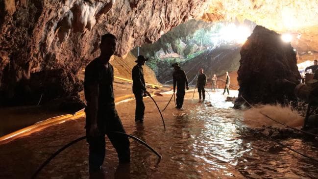The Thai cave where 12 boys and their coach were trapped could be turned into a big tourist attraction and Hollywood film.Source:AFP
