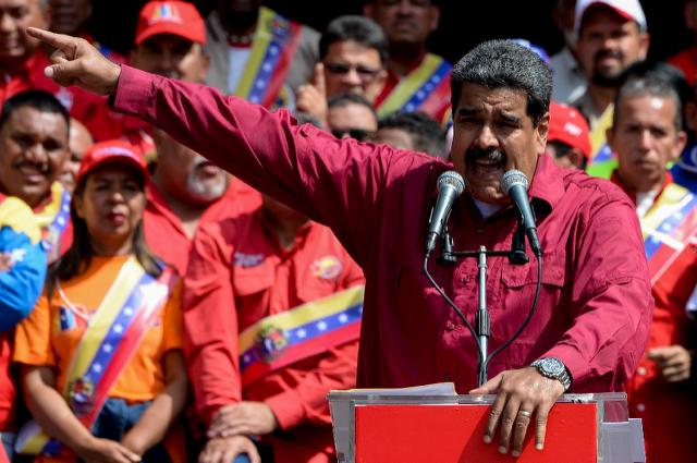 Trump reportedly raised the idea in August 2017 during a meeting about sanctions the United States has imposed on oil rich Venezuela (AFP Photo/Federico PARRA)