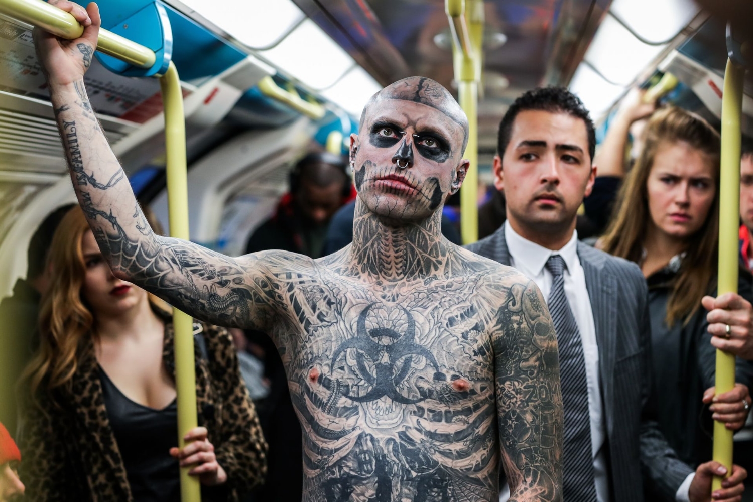  Zombie Boy in London in 2016. Photograph: CPG Photography Ltd/Rex/Shutterstock