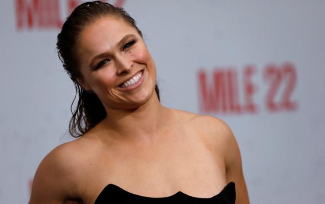 Ronda Rousey joined Yahoo Sports’ Tim Hines to talk about her new movie, her favorite things in life, and try her hand at Pop-A-Shot. (Reuters)