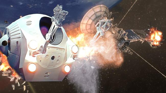 The development of small, manoeuvrable vehicles to repair space craft is an exciting development. But it may come at a cost.Source:Supplied