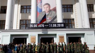 REUTERS / Alexander Zakharchenko was killed in a bombing at a cafe in Donetsk