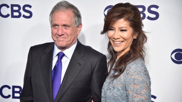 Theo Wargo/Getty / Les Moonves and Julie Chen