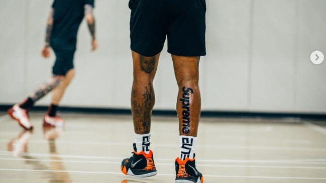 J.R. Smith shows off his new ink on InstagramSource:Instagram