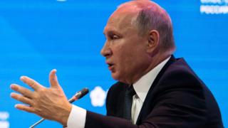 REUTERS / President Putin has maintained the suspects in the poisoning of Sergei Skripal are civilians