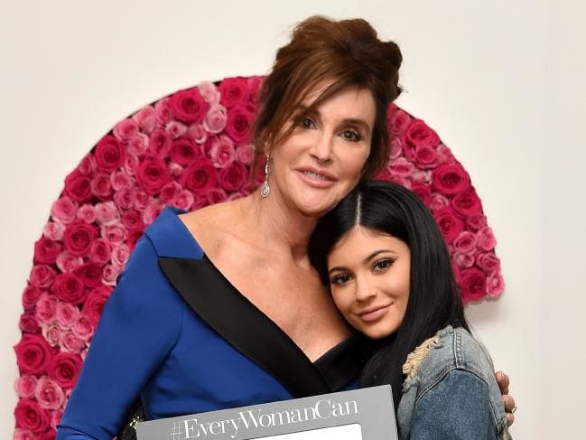 Caitlyn Jenner and Kylie Jenner in 2015. Picture: Getty ImagesSource:Supplied