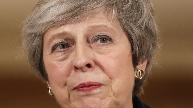 Britain's Prime Minister Theresa May has pushed back against a rebellion over her draft Brexit deal. Picture: Matt Dunham/AFPSource:AFP