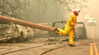 GETTY IMAGES / The town of Paradise and the surrounding area bore the brunt of the Camp Fire