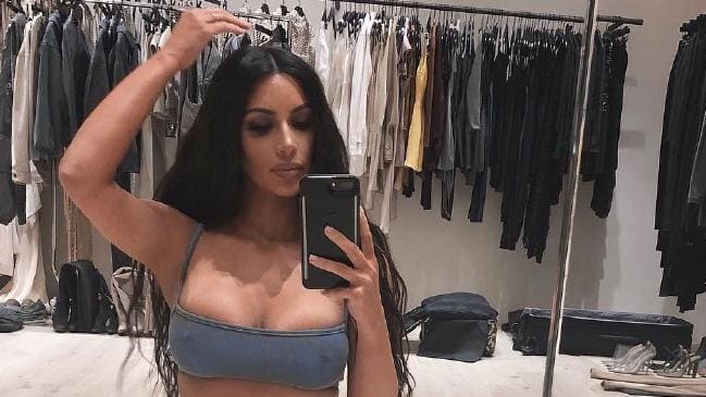 Kim Kardashian is no stranger to being provocative on social media.Source:Instagram