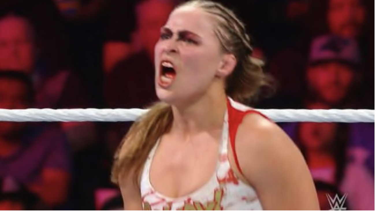 Ronda Rousey vs Charlotte Flair on WWE NetworkSource:Supplied
