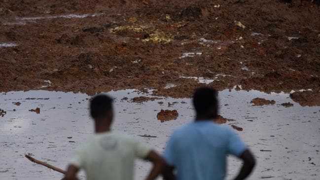 A dam that belonged to Brazil's giant mining company Vale burst on Friday. Picture: Douglas Magno/AFPSource:AFP