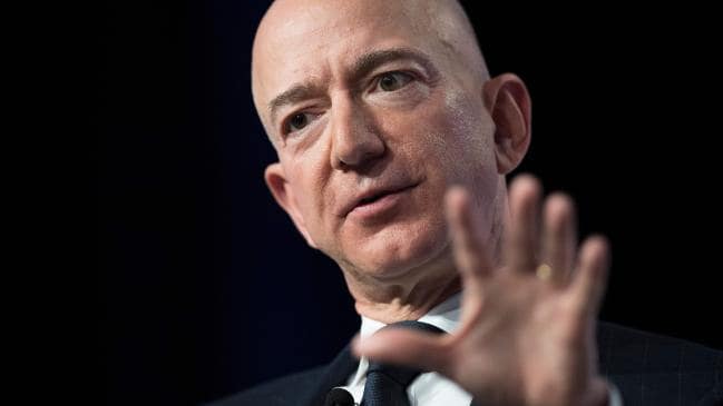 Amazon and Blue Origin founder Jeff Bezos. Picture: Jim WatsonSource:AFP