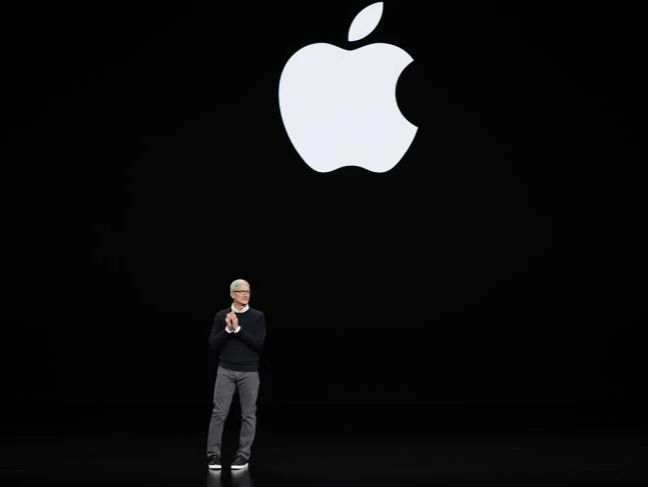 Apple CEO Tim Cook speaks at the Steve Jobs Theatre during an event to announce new products Monday, March 25, 2019, in Cupertino, Calif. Picture: Tony Avelar/APSource:AP