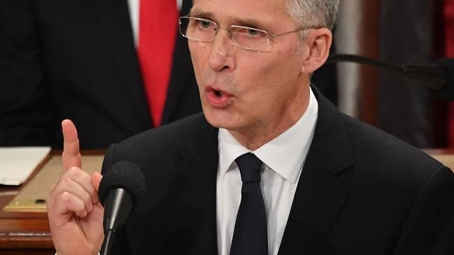NATO’s chief has taken the extraordinary step of addressing the US Congress to warn the country not to be “naive” about a new Cold War.Source:AFP