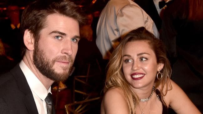 Liam Hemsworth and Miley Cyrus. Alberto E. Rodriguez/Getty Images/AFPSource:AFP