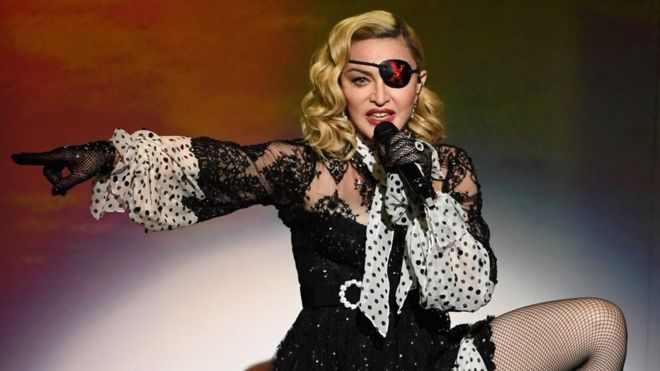 GETTY IMAGES / Madonna's publicists announced her appearance last month