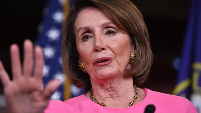 US House Speaker Nancy Pelosi speaks during her weekly press conference on May 23. Picture: Mandel Ngan/AFPSource:AFP