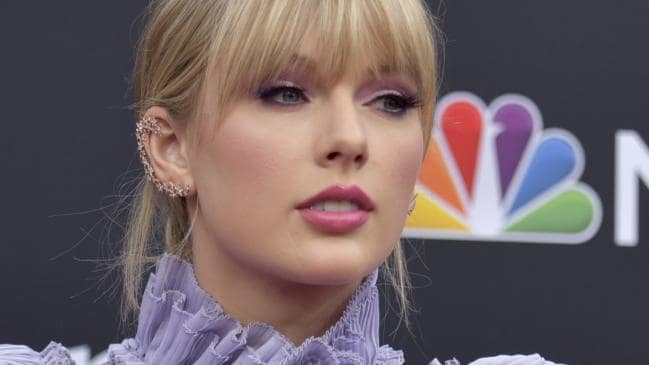Taylor Swift at the Billboard Music Awards in Las Vegas earlier this month. Picture: Richard Shotwell/Invision/APSource:AP