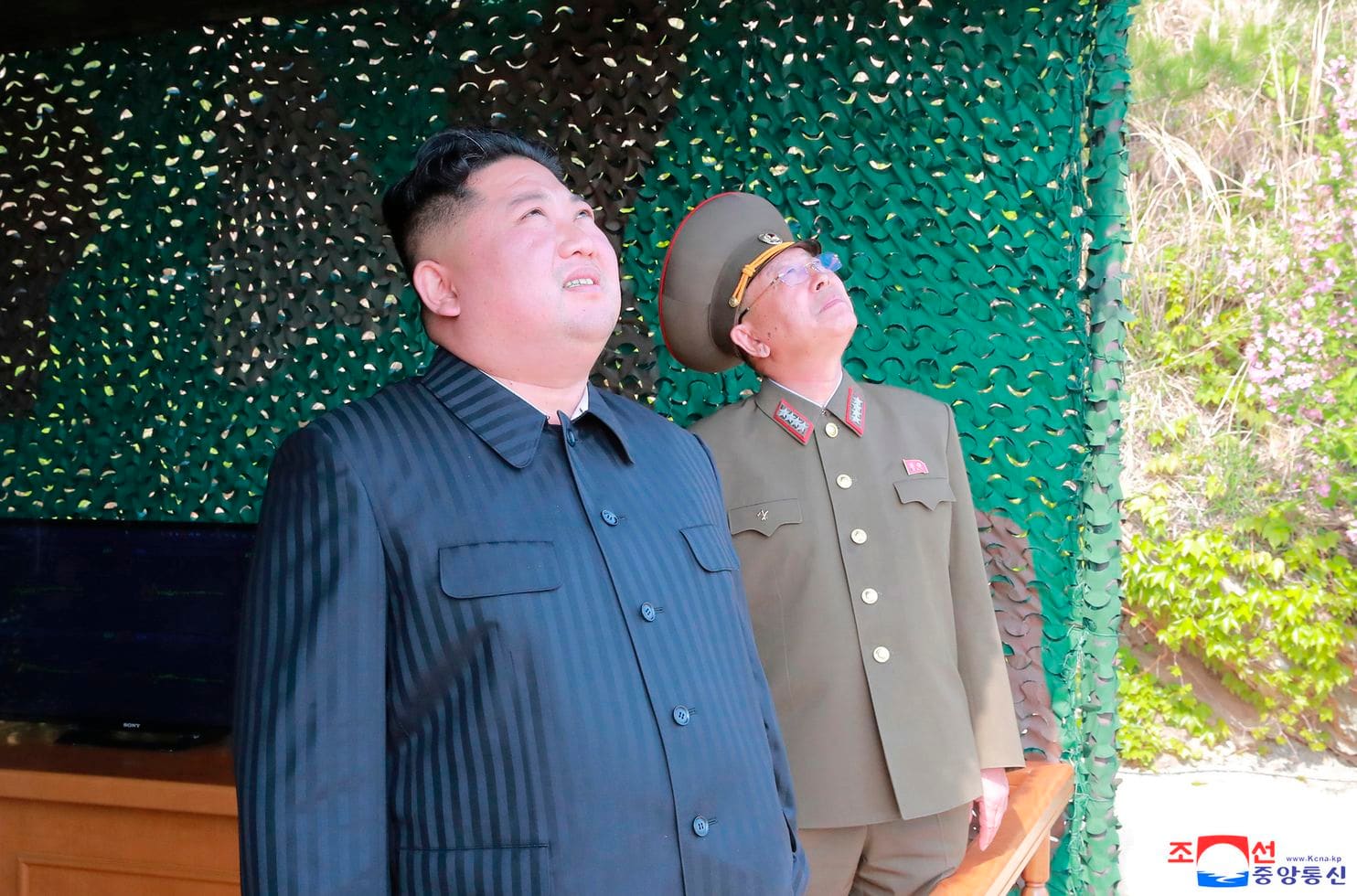 North Korean leader Kim Jong Un observes a weapons test on May 4. (AP/AP)
