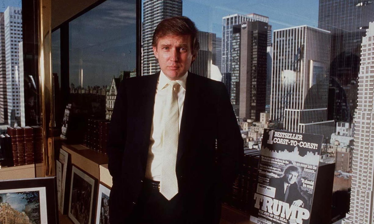 Donald Trump in New York in 1990. Photograph: Sipa Press/Rex/Shutterstock