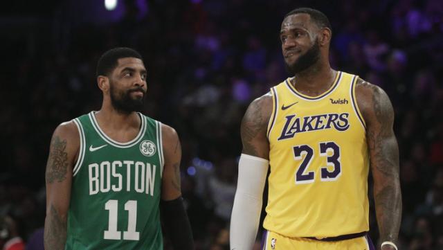 Rumor: LeBron James hoping Kyrie Irving might join Lakers despite Nets talk
