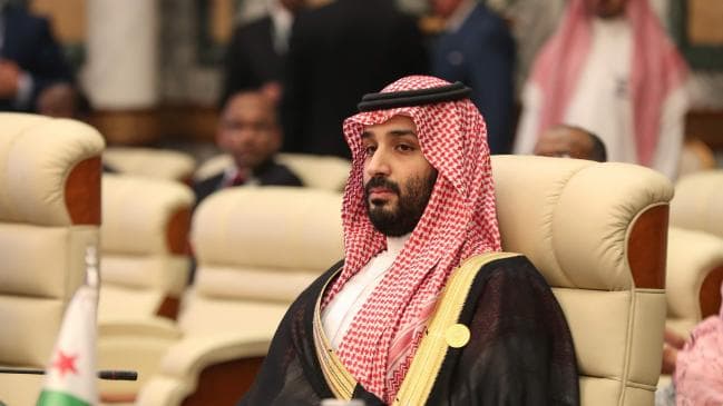 Saudi Arabia’s Crown Prince accused Iran of showing disrespect. Picture: AFPSource:AFP