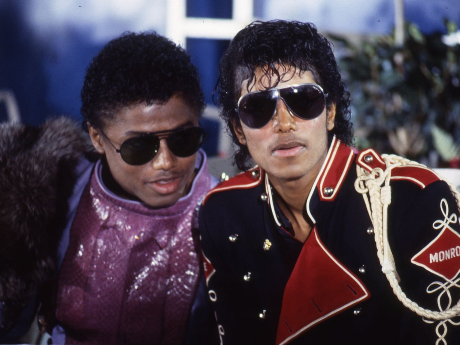 Michael Jackson, right, with brother Randy Jackson, Nov. 30, 1983. Robert Deutsch, USA TODAY