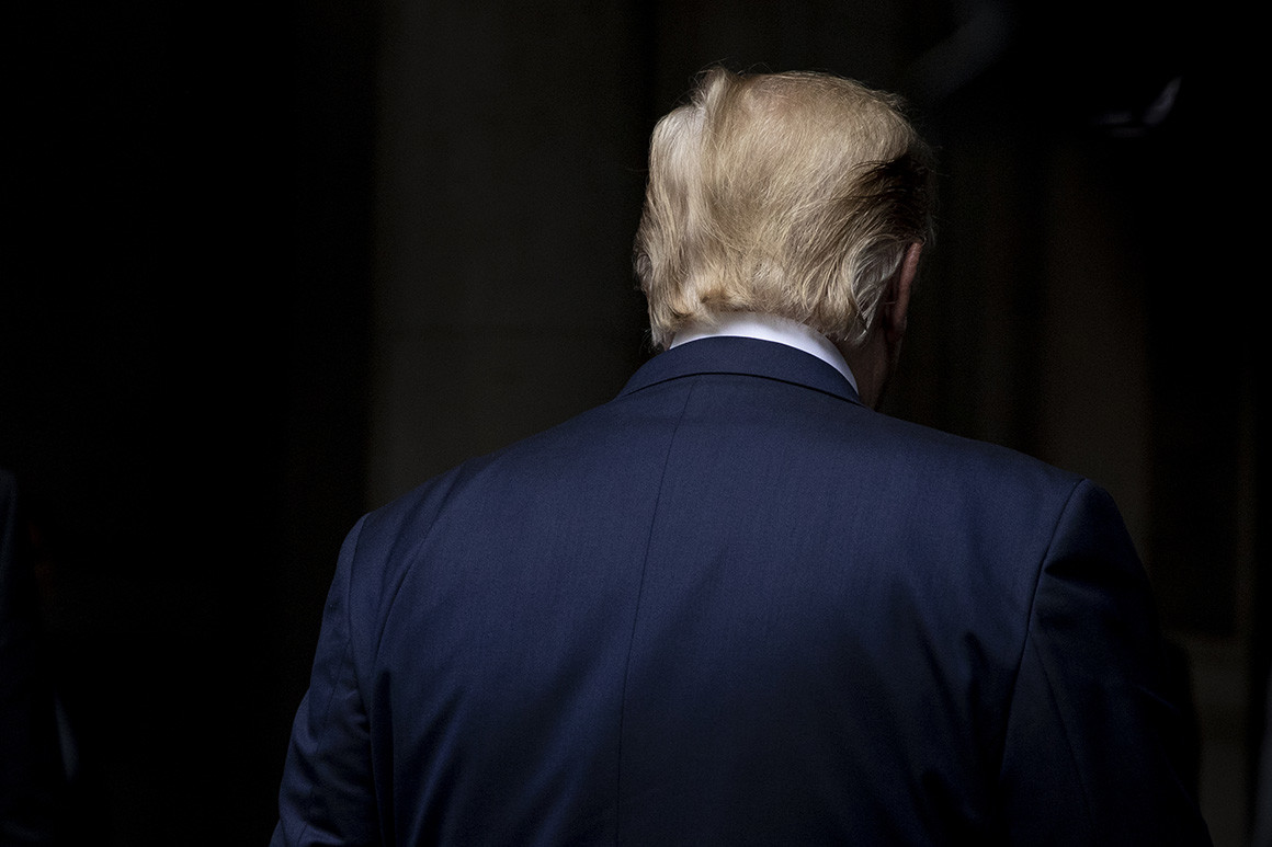 President Donald Trump’s negotiating style with a host of adversaries, real or perceived, is becoming eerily familiar in Washington. | Dan Kitwood/Getty Images