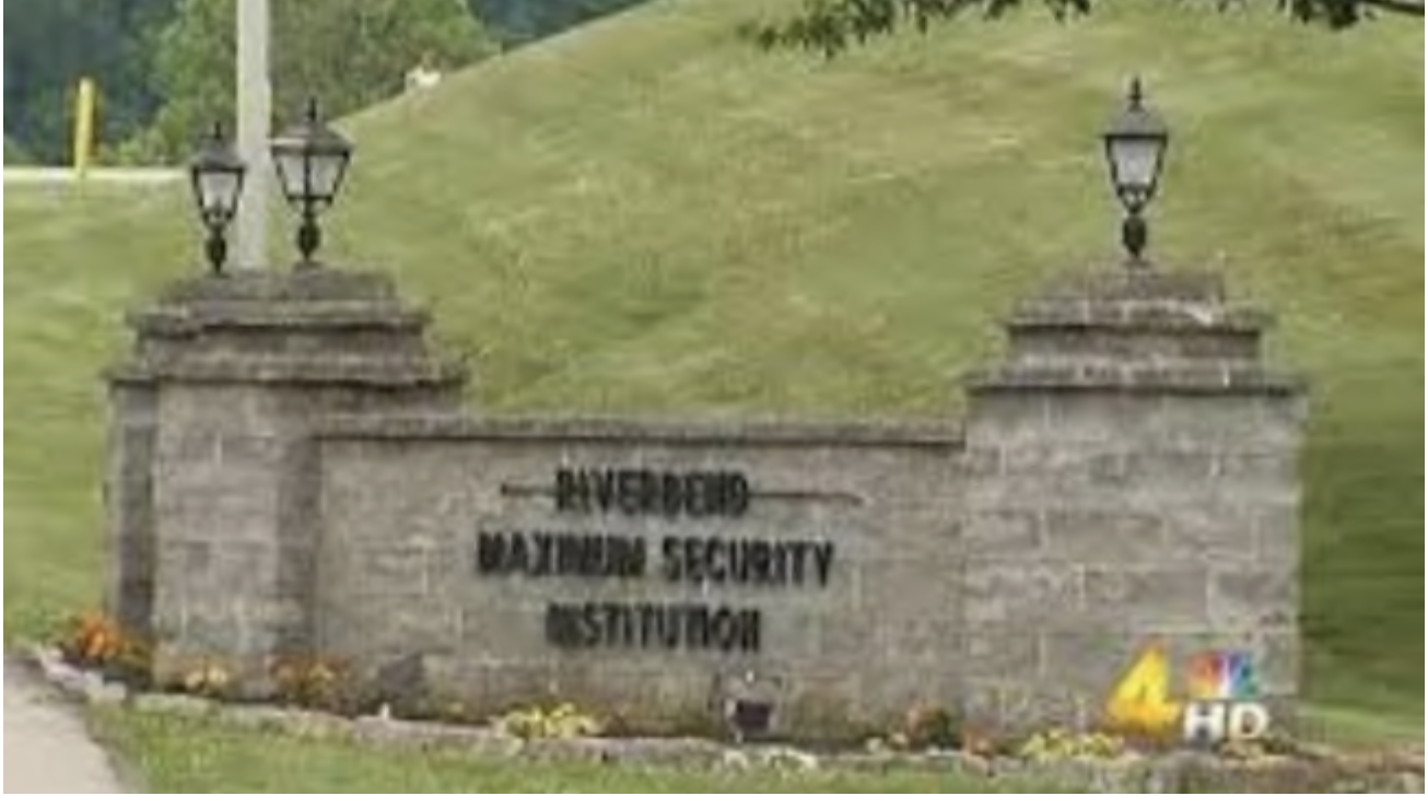 West is awaiting execution at Riverbend maximum security prison where two death row inmates have already opted for death by electric chair. Picture: WSMV-TV.Source:Supplied