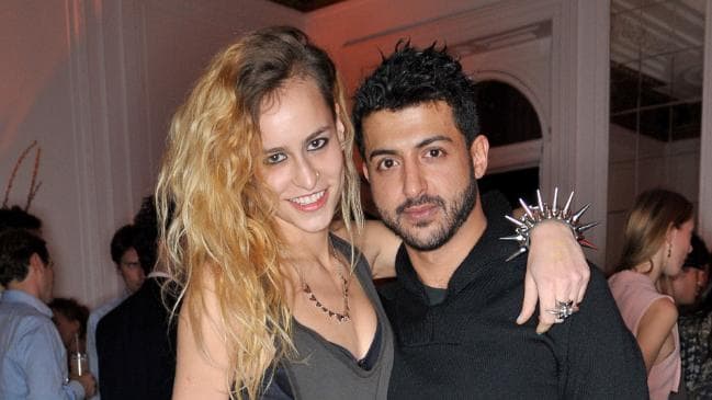 Staff discovered the body of Sheik Khalid bin Sultan Al Qasim, 39, seen here with model Alice Delal in 2009, at his penthouse on Monday morning. Picture: Nick Harvey/WireImageSource:Getty Images