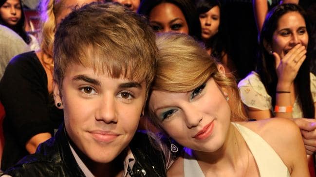 Justin Bieber and musician Taylor Swift attend the 2011 Teen Choice Awards.Source:Supplied